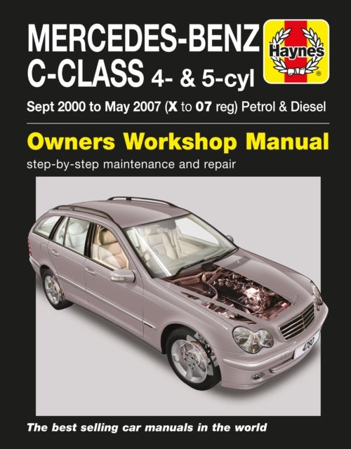 Bilde av Mercedes-benz C-class Petrol &amp; Diesel (sept 00 - May 07) Haynes Repair Manual Av Haynes Publishing