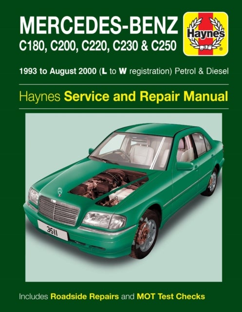 Bilde av Mercedes-benz C-class Petrol &amp; Diesel (93 - Aug 00) Haynes Repair Manual Av Haynes Publishing