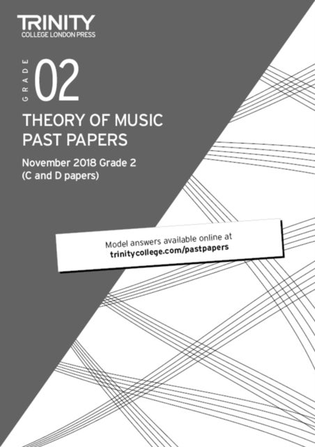 Bilde av Trinity College London Theory Of Music Past Papers (nov 2018) Grade 2 Av Trinity College London