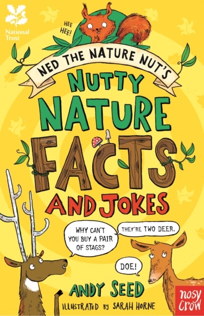 Bilde av National Trust: Ned The Nature Nut&#039;s Nutty Nature Facts And Jokes Av Andy Seed