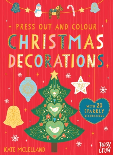 Bilde av Press Out And Colour: Christmas Decorations
