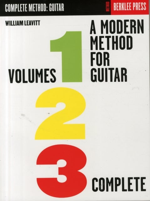 Bilde av A Modern Method For Guitar - Volumes 1, 2, 3 Comp. Av William Leavitt