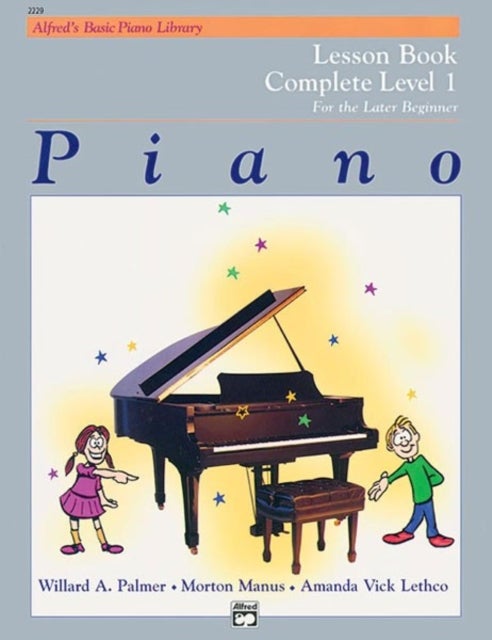 Bilde av Alfred&#039;s Basic Piano Library Lesson 1 Complete Av Willard A Palmer, Morton Manus, Amanda Vick Lethco