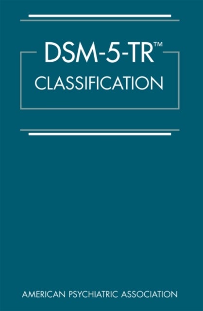 Bilde av Dsm-5-tr (r) Classification Av American Psychiatric Association