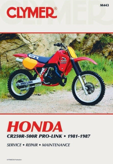 Bilde av Honda Cr250r-500r Pro-link Motorcycle (1981-1987) Service Repair Manual Av Haynes Publishing