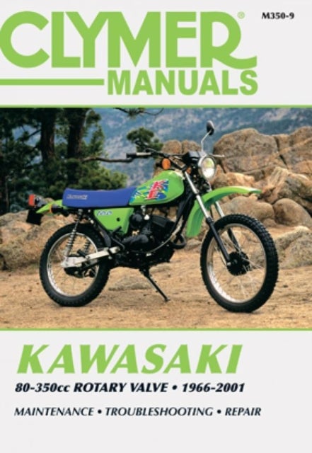 Bilde av Kawasaki 80-350cc Rotary Valve Motorcycle (1966-2001) Service Repair Manual Av Haynes Publishing