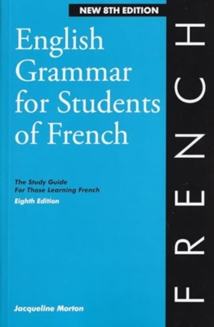 Bilde av English Grammar For Students Of French Av Jacqueline Morton