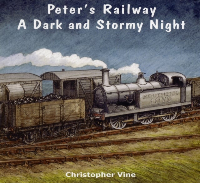 Bilde av Peter&#039;s Railway A Dark And Stormy Night Av Christopher G. C. Vine