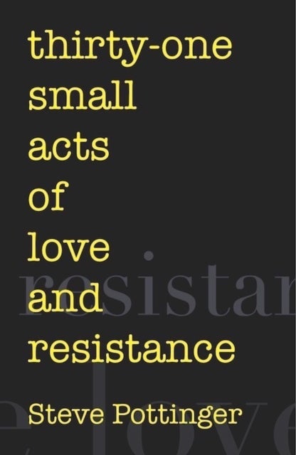 Bilde av Thirty-one Small Acts Of Love And Resistance Av Steve Pottinger