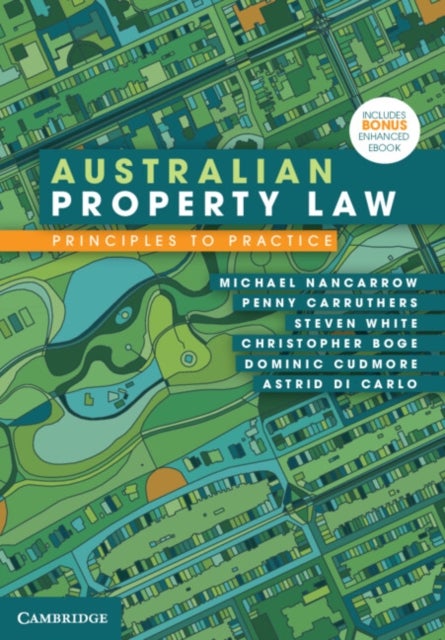 Bilde av Australian Property Law Av Michael (macquarie University Sydney) Nancarrow, Penny (university Of Western Australia Perth) Carruthers, Steven (griffith