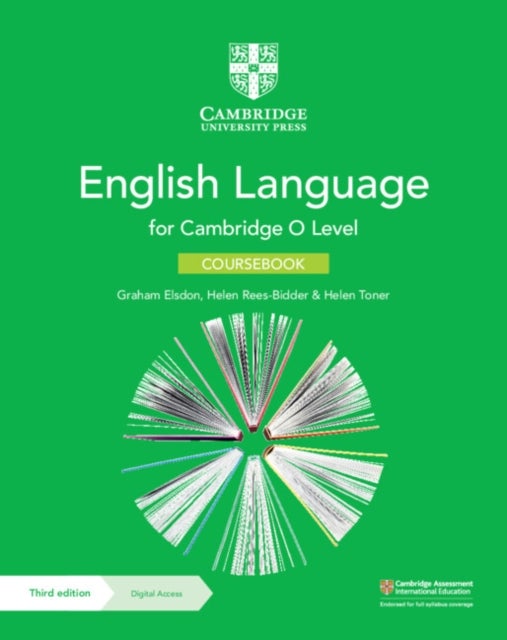 Bilde av Cambridge O Level English Language Coursebook With Digital Access (2 Years) Av Graham Elsdon, Helen Rees-bidder, Helen Toner