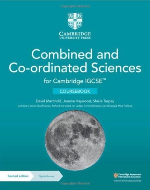 Bilde av Cambridge Igcse (tm) Combined And Co-ordinated Sciences Coursebook With Digital Access (2 Years) Av David Martindill, Joanna Haywood, Sheila Tarpey