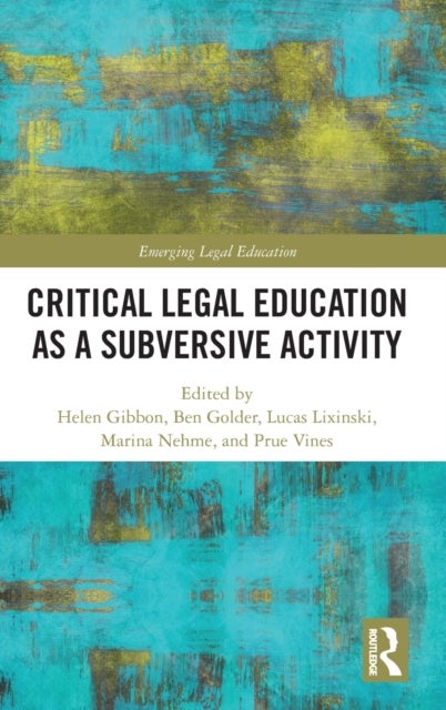 Bilde av Critical Legal Education As A Subversive Activity