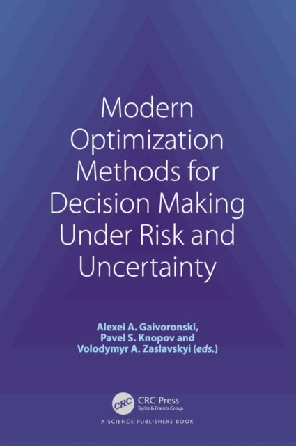 Modern Optimization Methods for Decision Making Under Risk and Uncertainty