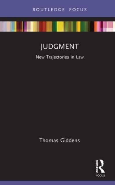 Judgment - New Trajectories in Law
