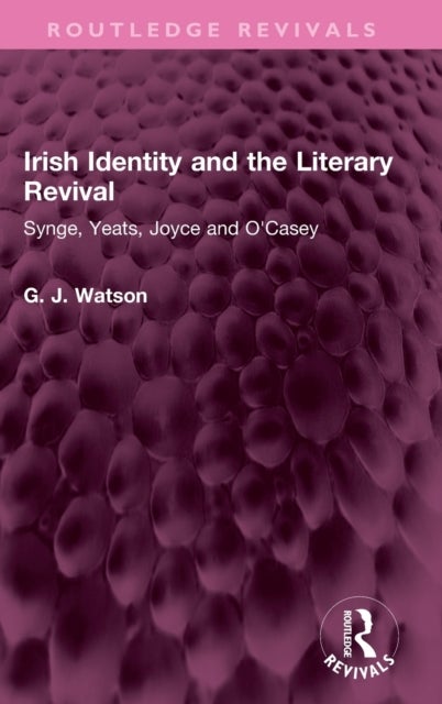 Bilde av Irish Identity And The Literary Revival Av George Watson