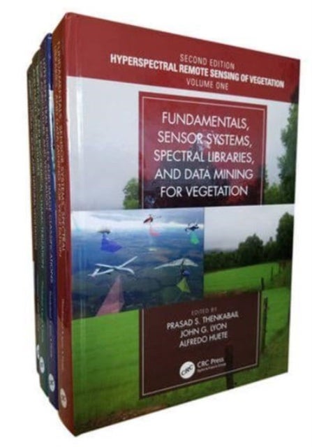 Bilde av Hyperspectral Remote Sensing Of Vegetation, Second Edition, Four Volume Set