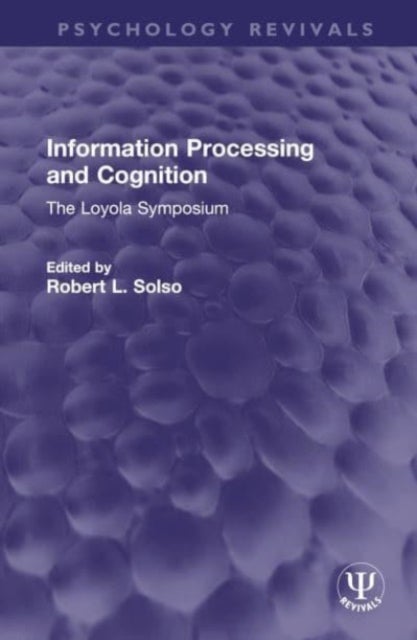Bilde av Information Processing And Cognition