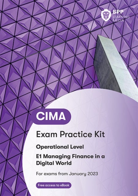 Bilde av Cima E1 Managing Finance In A Digital World Av Bpp Learning Media