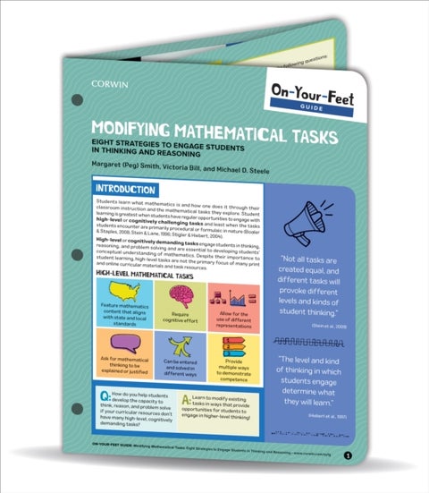 On-Your-Feet Guide: Modifying Mathematical Tasks - Eight Strategies to Engage Students in Thinking and Reasoning