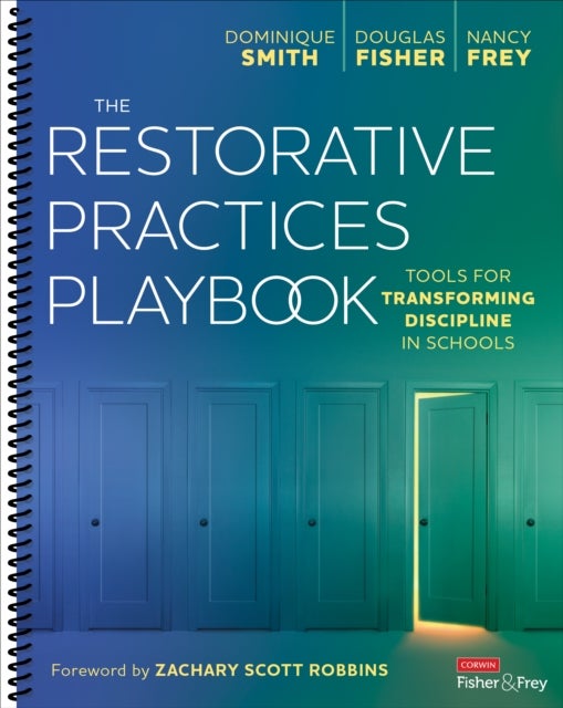 Bilde av The Restorative Practices Playbook Av Dominique Smith, Douglas Fisher, Nancy Frey