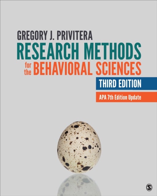 Bilde av Research Methods For The Behavioral Sciences Av Gregory J. (st. Bonaventure University) Privitera