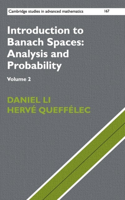 Bilde av Introduction To Banach Spaces: Analysis And Probability Av Daniel Li, Herve (universite De Lille I) Queffelec