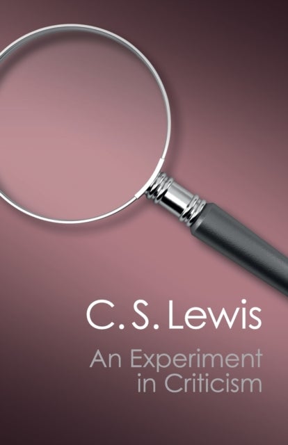 Bilde av An Experiment In Criticism Av C. S. Lewis