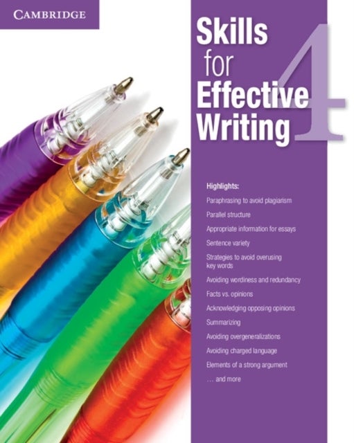 Bilde av Skills For Effective Writing Level 4 Student&#039;s Book