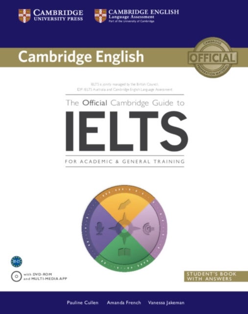 Bilde av The Official Cambridge Guide To Ielts Student&#039;s Book With Answers With Dvd-rom Av Pauline Cullen, Amanda French, Vanessa Jakeman
