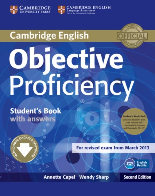 Bilde av Objective Proficiency Student&#039;s Book Pack (student&#039;s Book With Answers With Downloadable Software An Av Annette Capel, Wendy Sharp