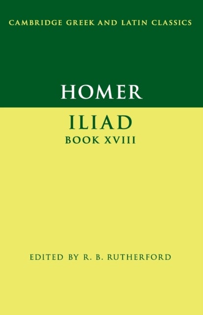 Bilde av Homer: Iliad Book Xviii Av Homer