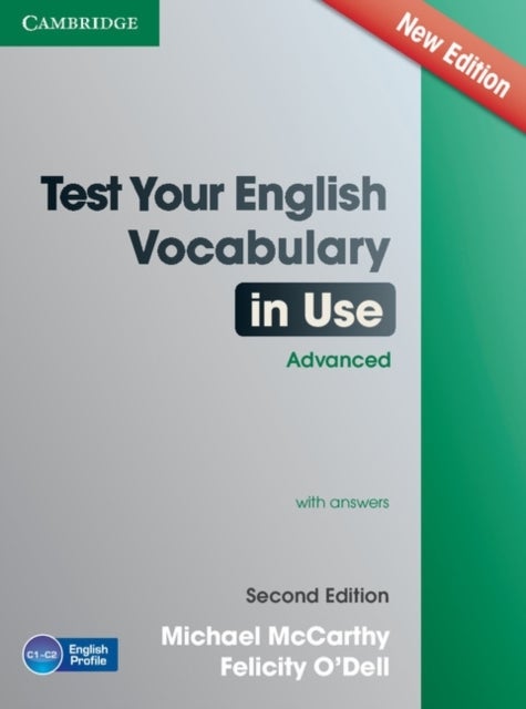Bilde av Test Your English Vocabulary In Use Advanced With Answers Av Michael (university Of Nottingham) Mccarthy, Felicity O&#039;dell