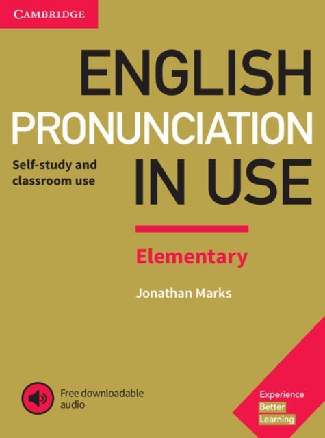 Bilde av English Pronunciation In Use Elementary Book With Answers And Downloadable Audio Av Jonathan Marks