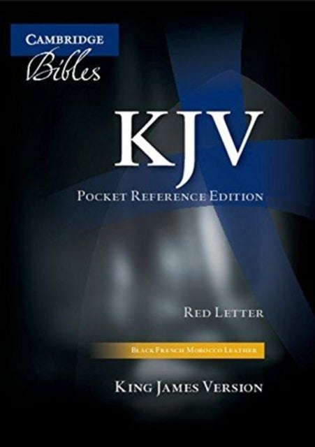 Bilde av Kjv Pocket Reference Bible, Black French Morocco Leather, Red-letter Text, Kj243:xr