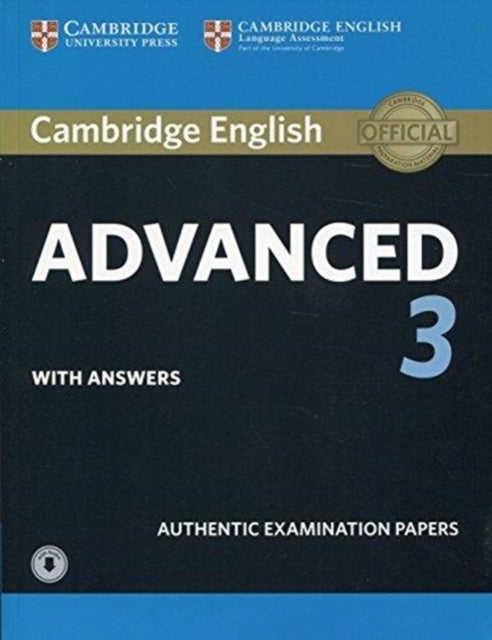 Bilde av Cambridge English Advanced 3 Student&#039;s Book With Answers With Audio