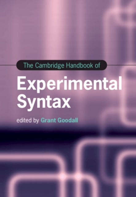 Bilde av The Cambridge Handbook Of Experimental Syntax