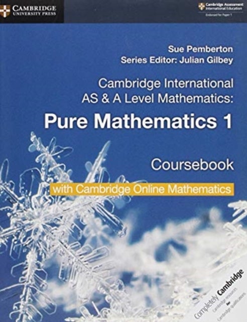 Bilde av Cambridge International As &amp; A Level Mathematics Pure Mathematics 1 Coursebook With Cambridge Online Av Sue Pemberton