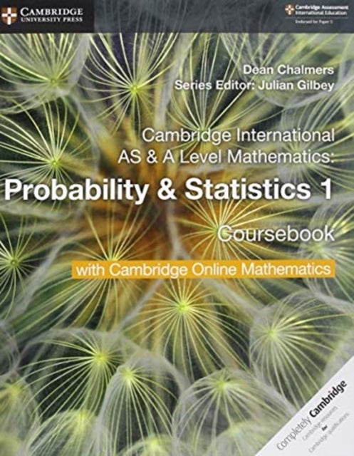 Bilde av Cambridge International As &amp; A Level Mathematics Probability &amp; Statistics 1 Coursebook With Cambridg Av Dean Chalmers