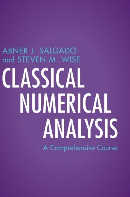 Bilde av Classical Numerical Analysis Av Abner J. (university Of Tennessee Knoxville) Salgado, Steven M. (university Of Tennessee Knoxville) Wise