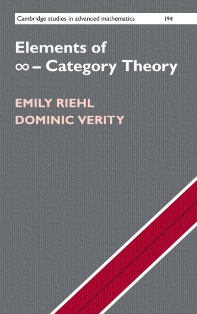 Bilde av Elements Of -category Theory Av Emily (the Johns Hopkins University Maryland) Riehl, Dominic (macquarie University Sydney) Verity