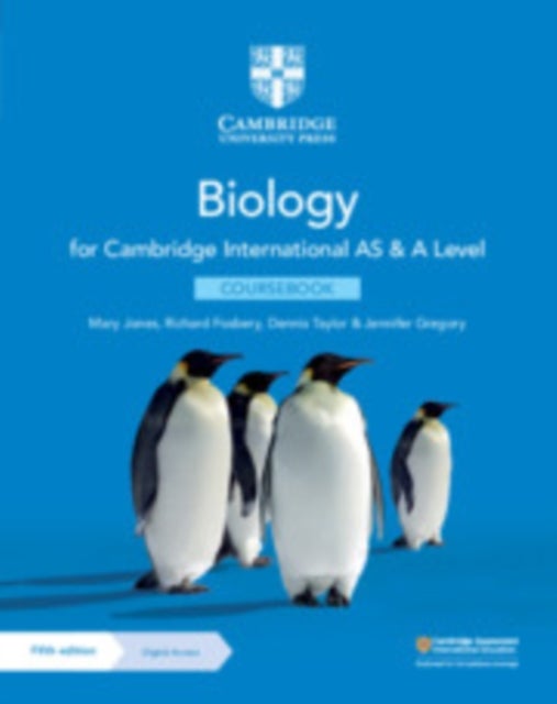 Bilde av Cambridge International As &amp; A Level Biology Coursebook With Digital Access (2 Years) 5ed Av Mary Jones, Richard Fosbery, Dennis Taylor, Jennifer
