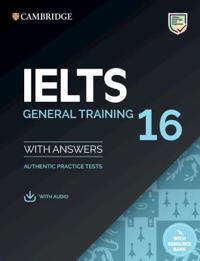 Bilde av Ielts 16 General Training Student&#039;s Book With Answers With Audio With Resource Bank