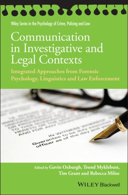 COMMUNICATION IN INVESTIGATIVE AND LEGAL