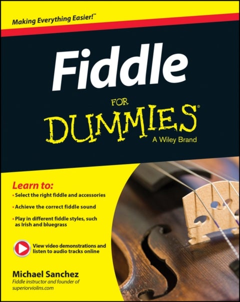 Fiddle For Dummies - Book + Online Video and Audio Instruction