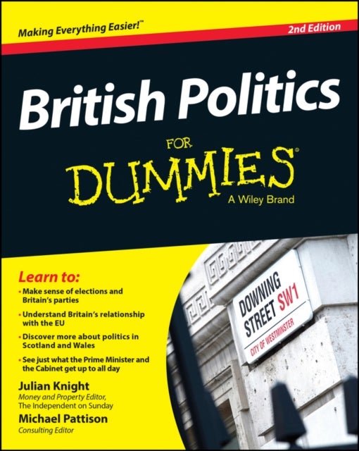 Bilde av British Politics For Dummies Av Julian (bbx) Knight, Michael Pattison