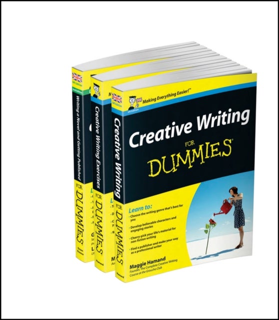 Bilde av Creative Writing For Dummies Collection- Creative Writing For Dummies/writing A Novel &amp; Getting Publ Av Maggie Hamand, George (lancaster Universit