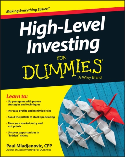 Bilde av High Level Investing For Dummies Av Paul Mladjenovic