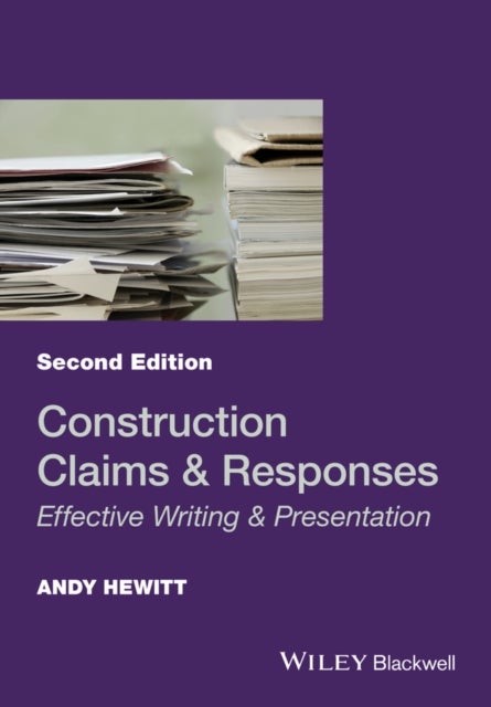 Bilde av Construction Claims And Responses Av Andy (principal Hewitt Construction Consultancy) Hewitt