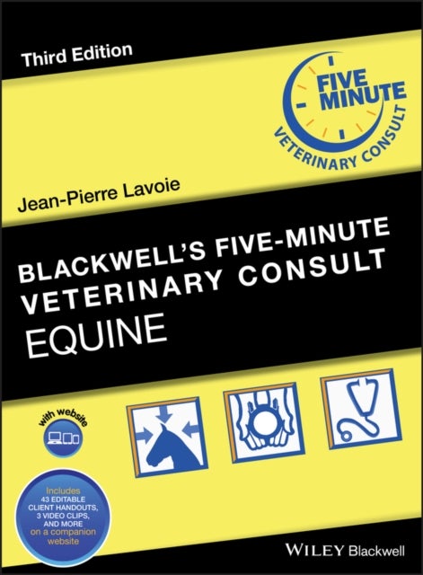 Bilde av Blackwell&#039;s Five-minute Veterinary Consult Av Jean-pierre (universite De Montreal) Lavoie